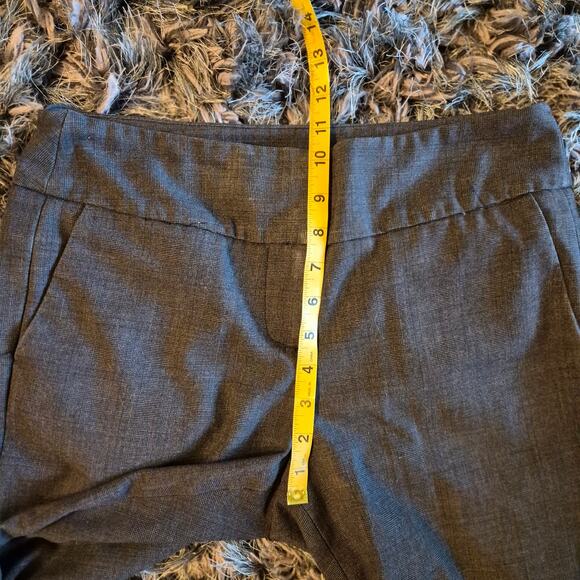 Sandro Paris Grey Low-Rise Flare Trousers - Picture 6 of 8